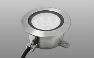 surface-mounted light fixture / LED / round / outdoor
