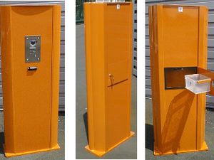 access control bollard