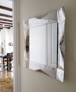 wall-mounted mirror