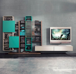 contemporary TV wall unit 1