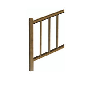 wooden handrail