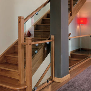 wooden railing