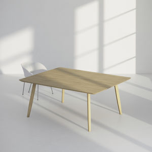 original design conference table / oak / solid wood / ash