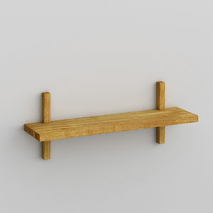 wall-mounted shelves