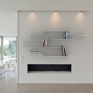 wall-mounted shelves