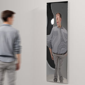 wall-mounted mirror
