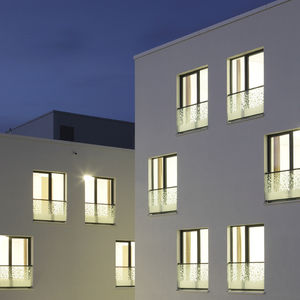 glass railing