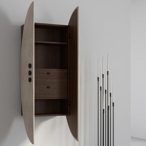 wall-mounted sideboard