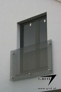 balcony glass panel
