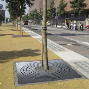 cast iron tree grate / square