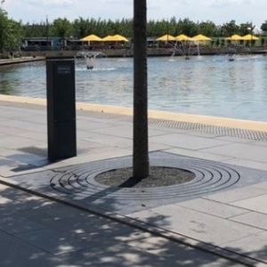 square tree grate