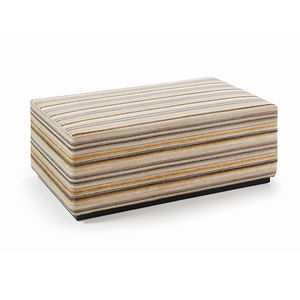contemporary pouf / fabric / rectangular / contract
