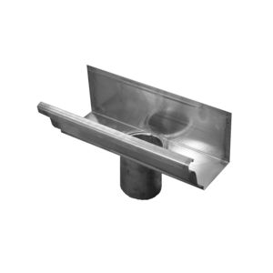 zinc roof gutter