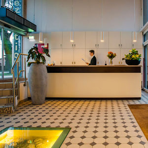 porcelain stoneware hexagonal tiles