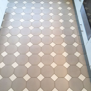 porcelain stoneware hexagonal tiles