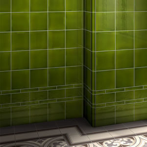 glazed ceramic tiles