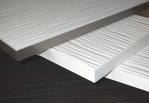 wood decorative panel / MDF / laminate / wall-mounted