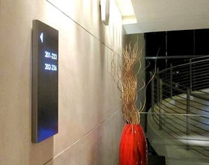 door signage plate