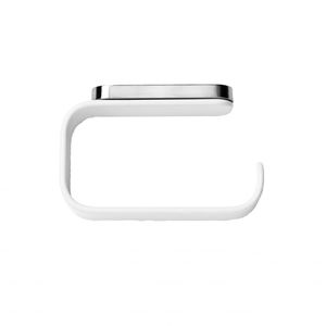 wall-mounted toilet roll holder / aluminum / commercial
