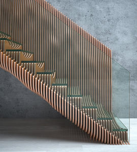 straight staircase