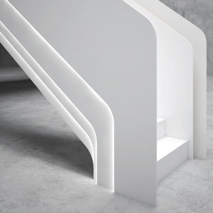straight staircase
