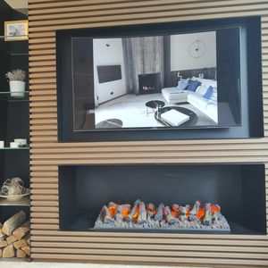 electric fireplace