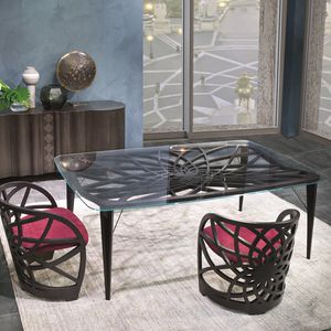 contemporary dining table