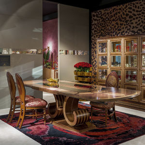 traditional dining table