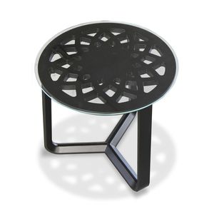 contemporary pedestal table