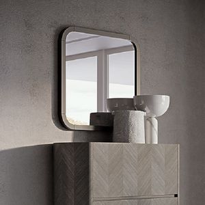 wall-mounted mirror