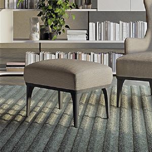 contemporary pouf