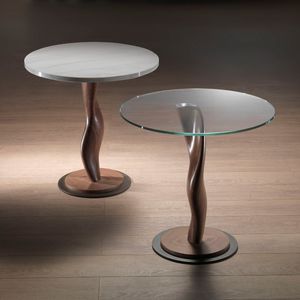 contemporary pedestal table