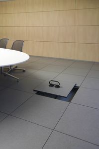 porcelain stoneware raised access floor