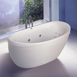 oval bathtub