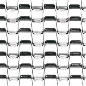twisted woven wire fabric