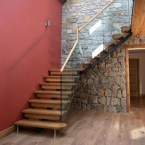 straight staircase