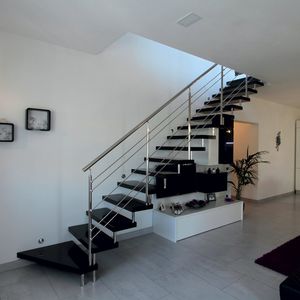 straight staircase