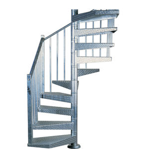 square spiral staircase