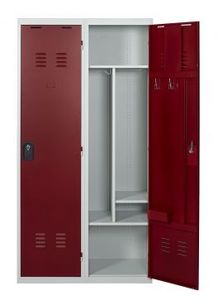 metal locker / for public buildings / secure