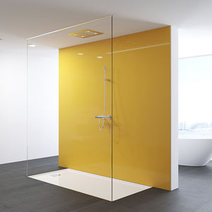 fixed shower screen
