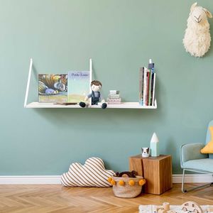 wall-mounted shelves