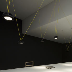 pendant lamp / contemporary / aluminum / adjustable