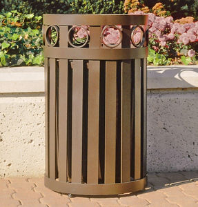 public trash can