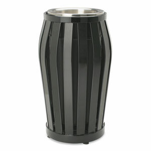 pedestal ashtray / steel / for outdoor use / for public spaces