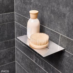 wall-mounted shelves