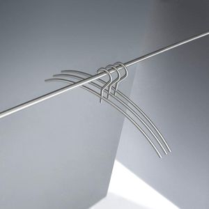 stainless steel coat hanger