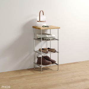 contemporary shoe rack