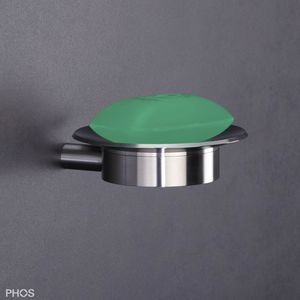 wall-mounted soap dish