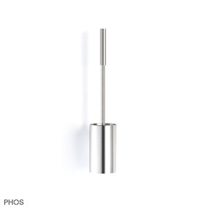 brushed stainless steel toilet brush 1