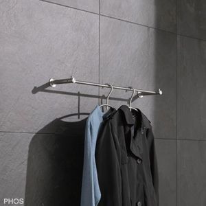 wall-mounted coat hanger rack 1